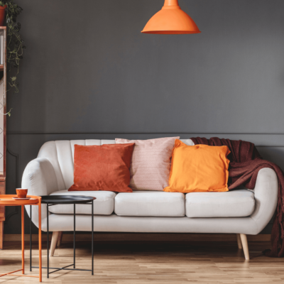 salon canape vintage